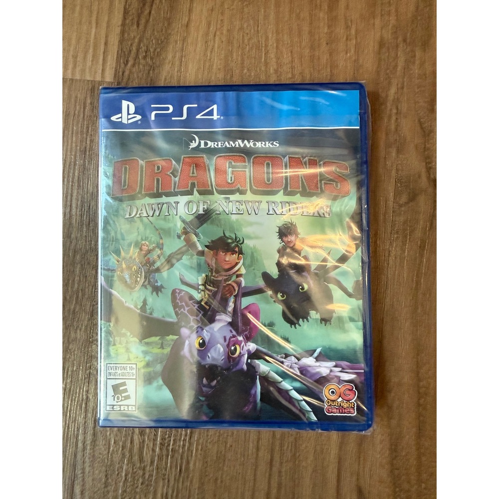 DreamWorks Dragons Dawn of New Riders Sony PlayStation 4 PS4 Game Resealed